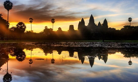 Angkor tempelkompleks i Cambodia
