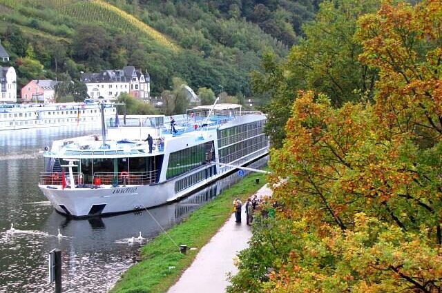 Ama Waterways på Rhone floden Frankrig