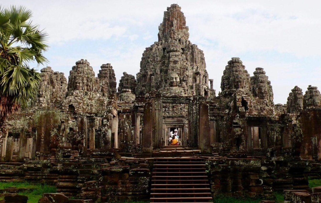 Tempelområde i ruinbyen Angkor