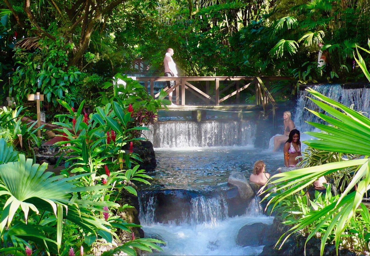 Tabacon Hot Springs i Costa Rica