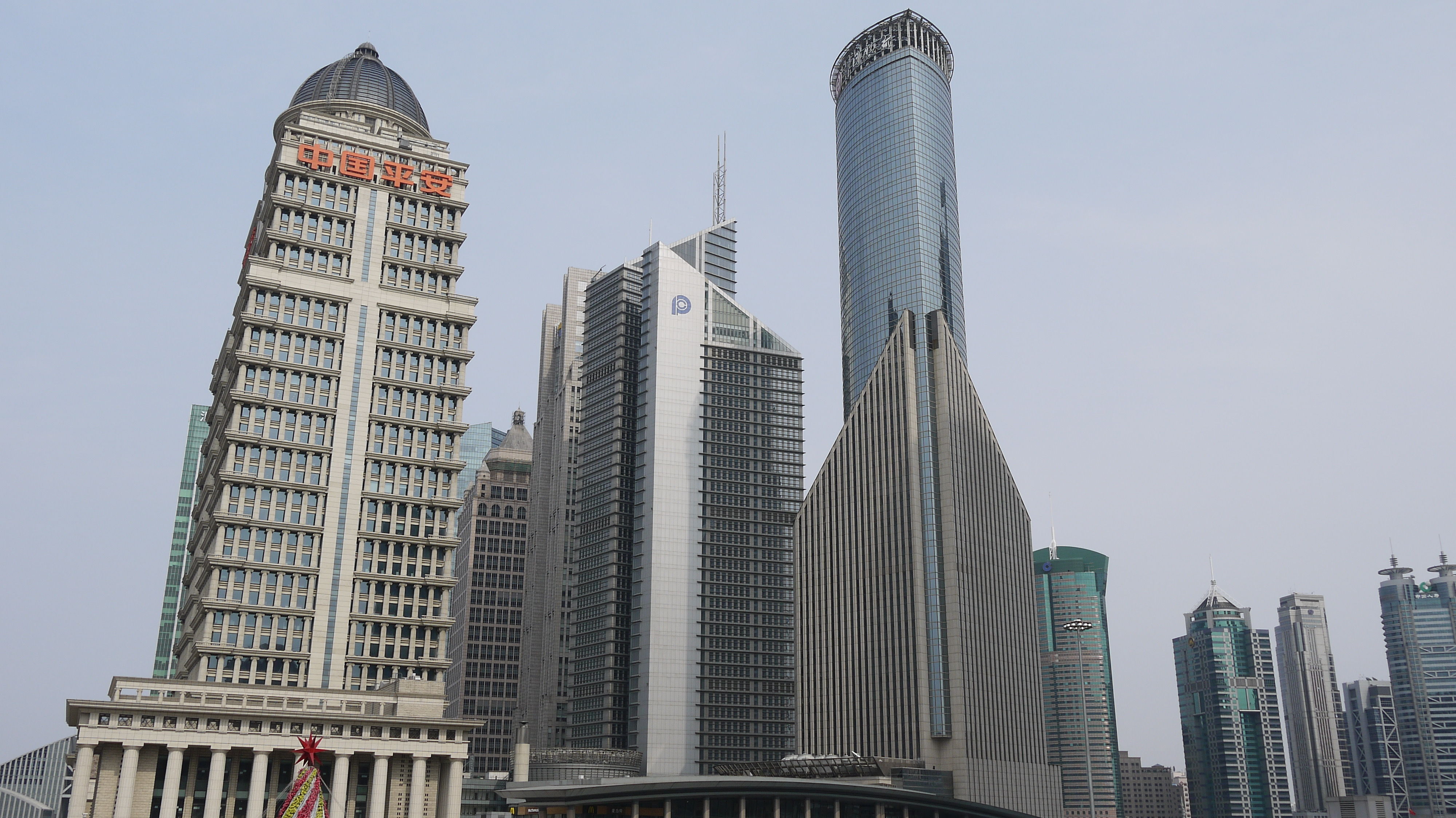Shanghais imponerende skyline