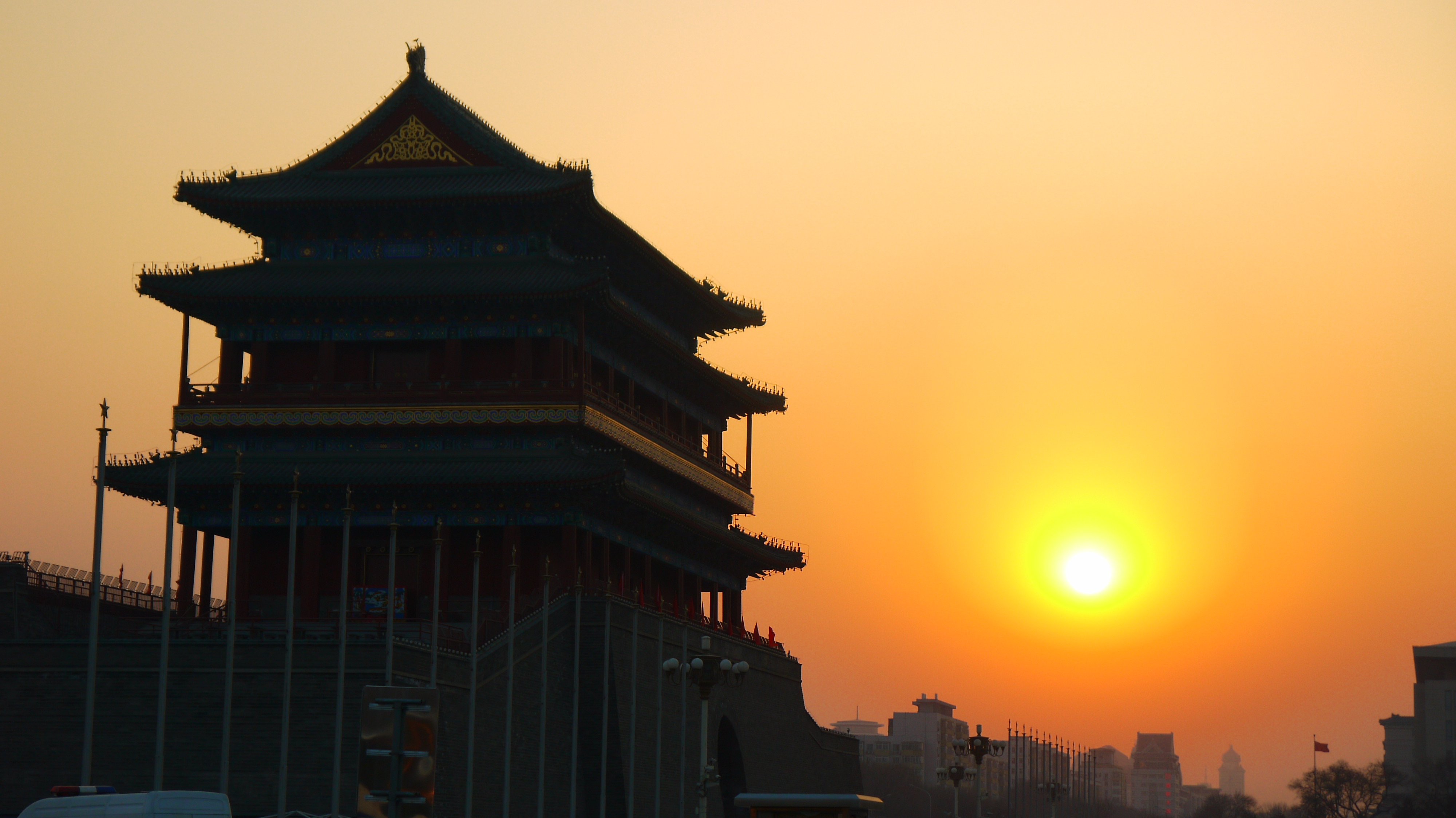 Smukke solnedsgangen er en hverdagsting i din rundrejse i Kina
