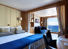 Windstar Cruises Ocean View standard suite
