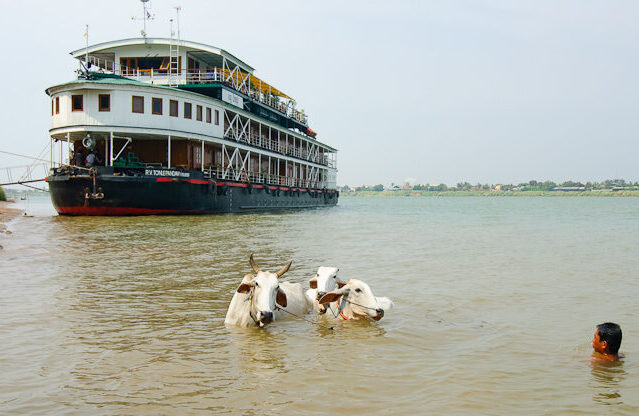 Pandaws flod cruise skib Tonle Pandaw