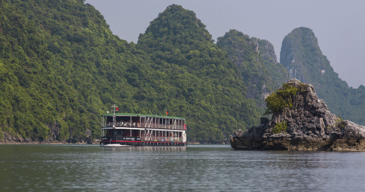 Pandaw Expeditions flod cruise på Red River i Vietnam