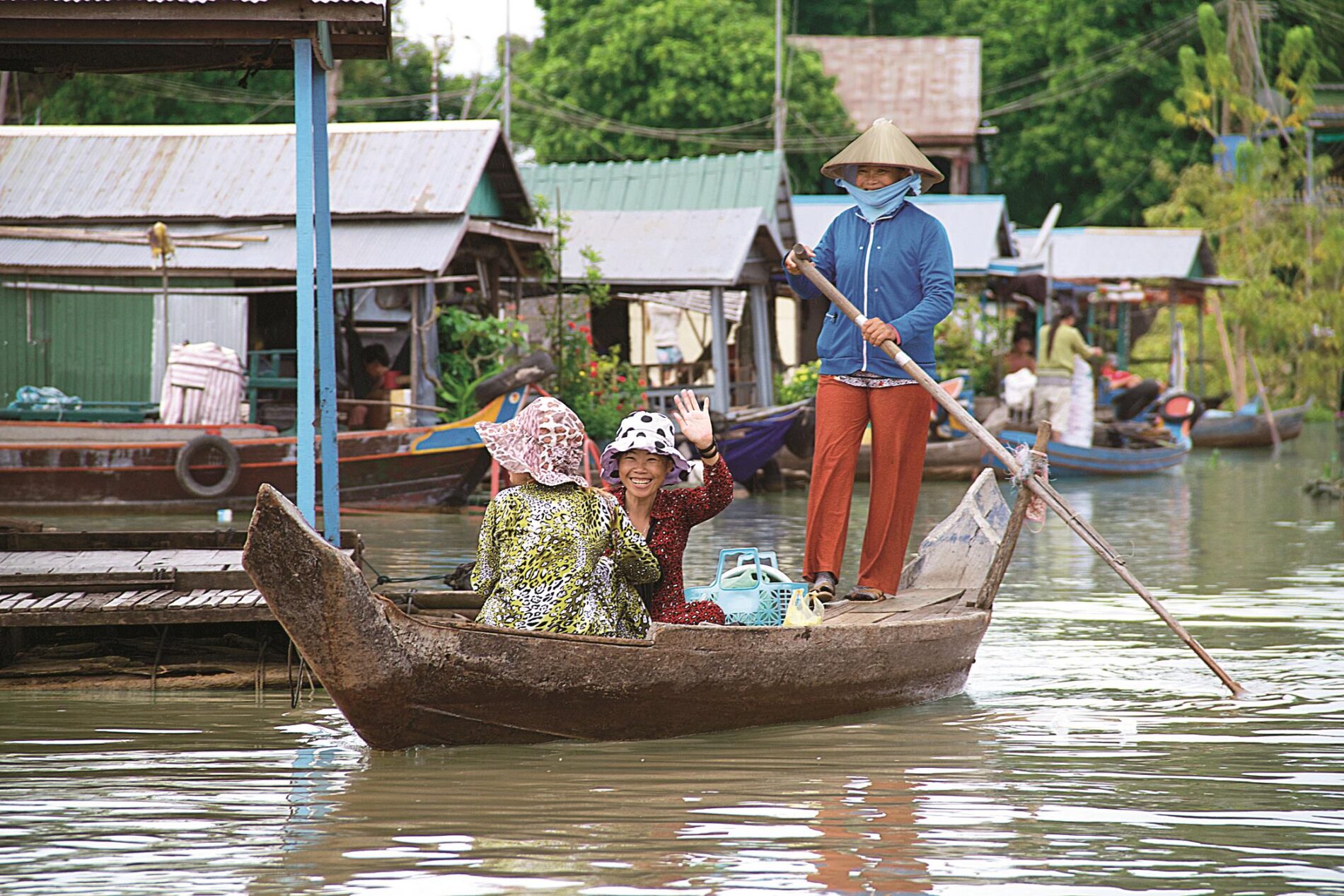 Deluxe flodcruise på Mekong Floden