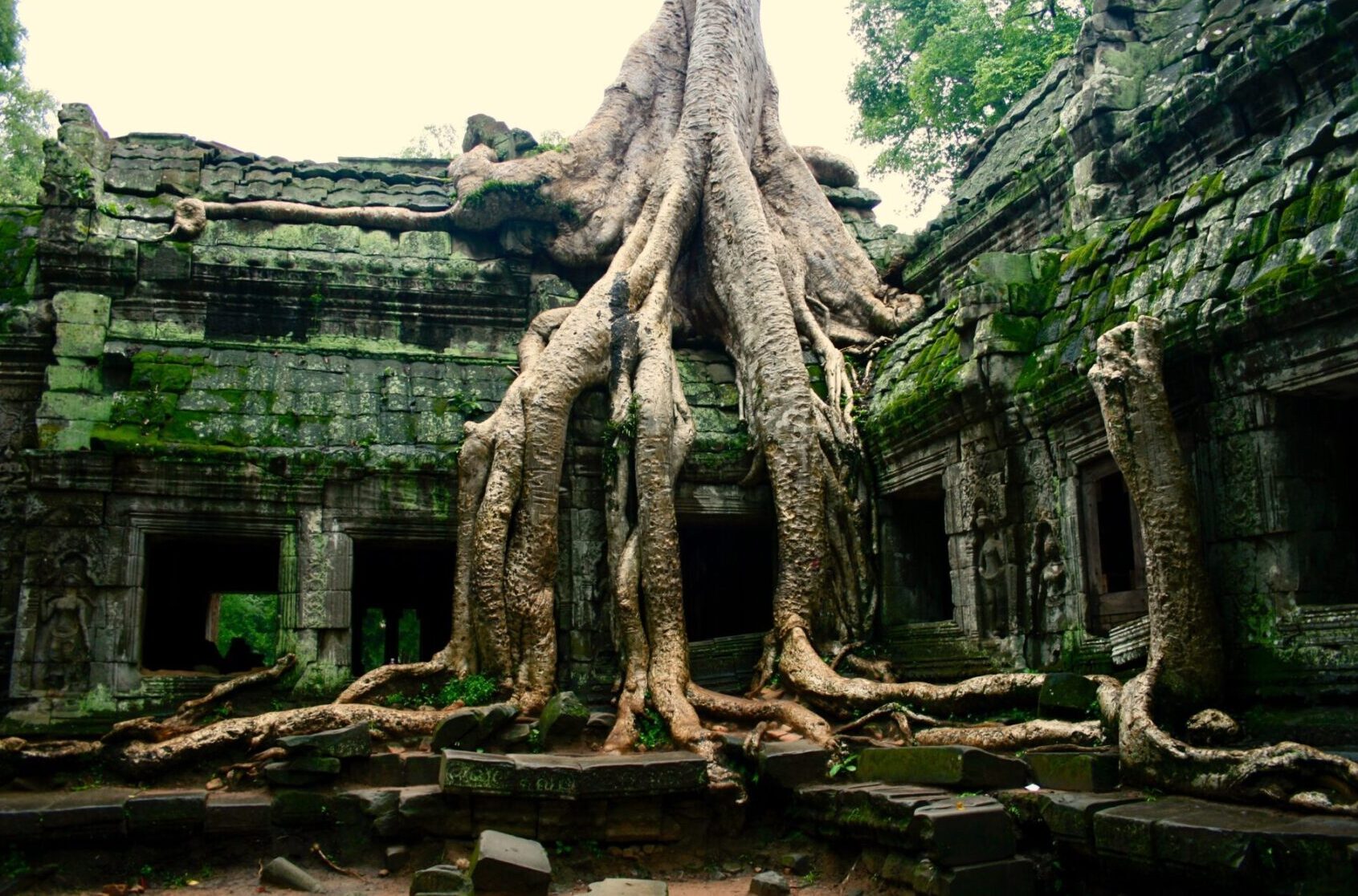 Angkor templet og Tonle Sap søen