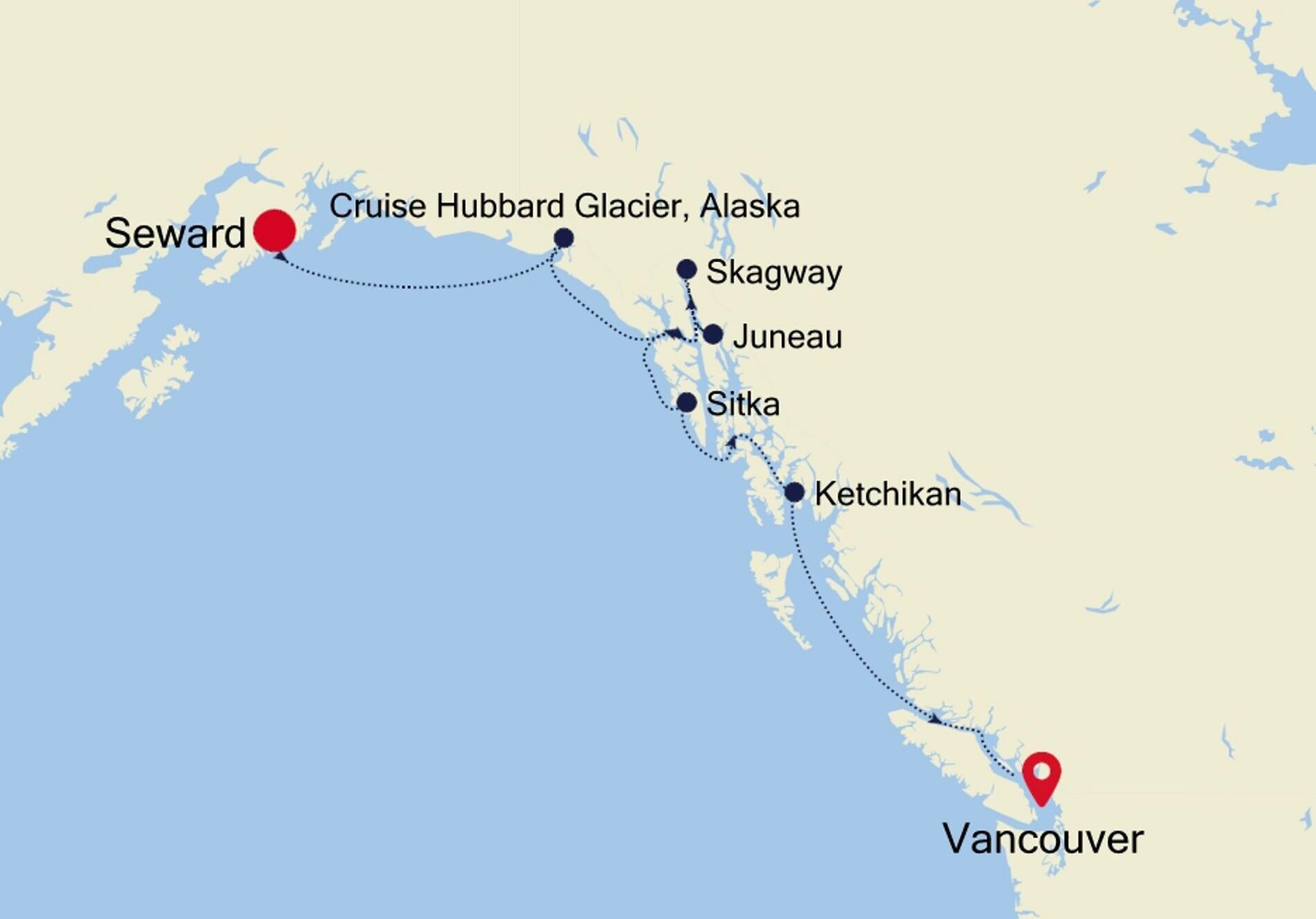 Muse – Seward-Vancouver 4-11 juni 2020