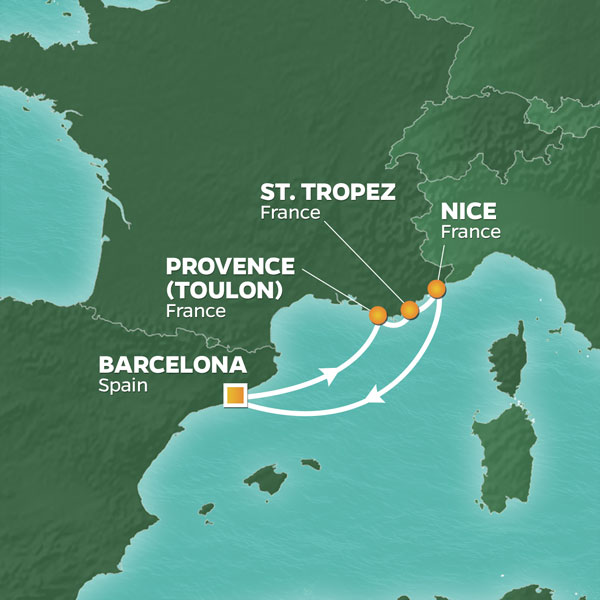 Azamara Pursuit 5 nætter BCN-BCN 26-31 maj 2022