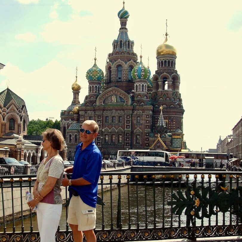 Fortryllende St. Peterburg i Rusland