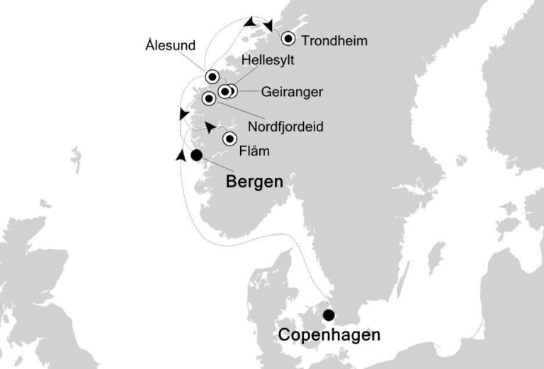 Kbh-Bergen 22.jul-29.jul 2023