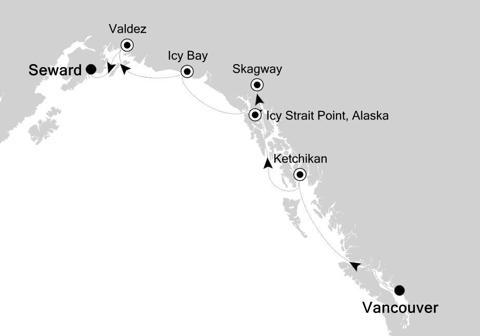 Vancouver-Seward 31.aug-07.sep 2023