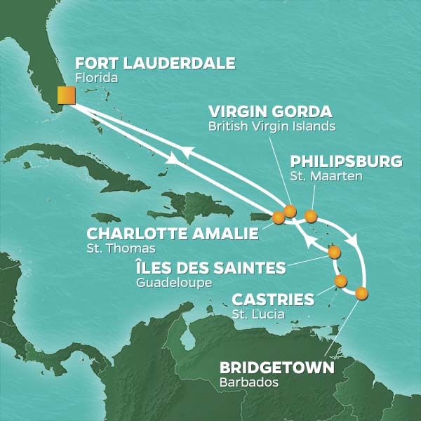 A. Onward – FLL-FLL 30nov-12dedc 2023 Buenos Aires-Buenos Aires sejlrute 15 nætter