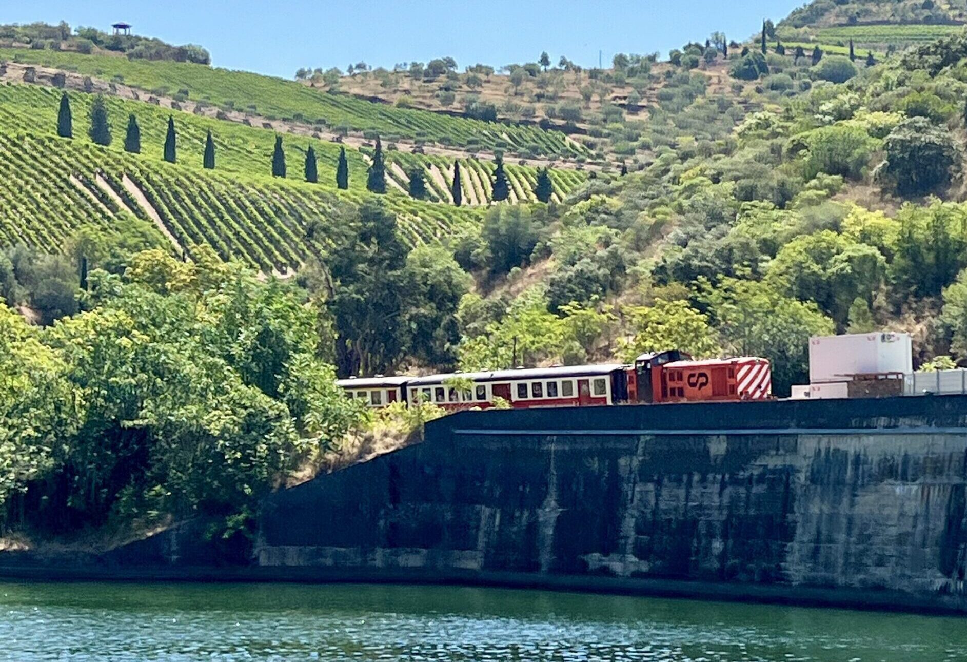 Tog langs Douro floden