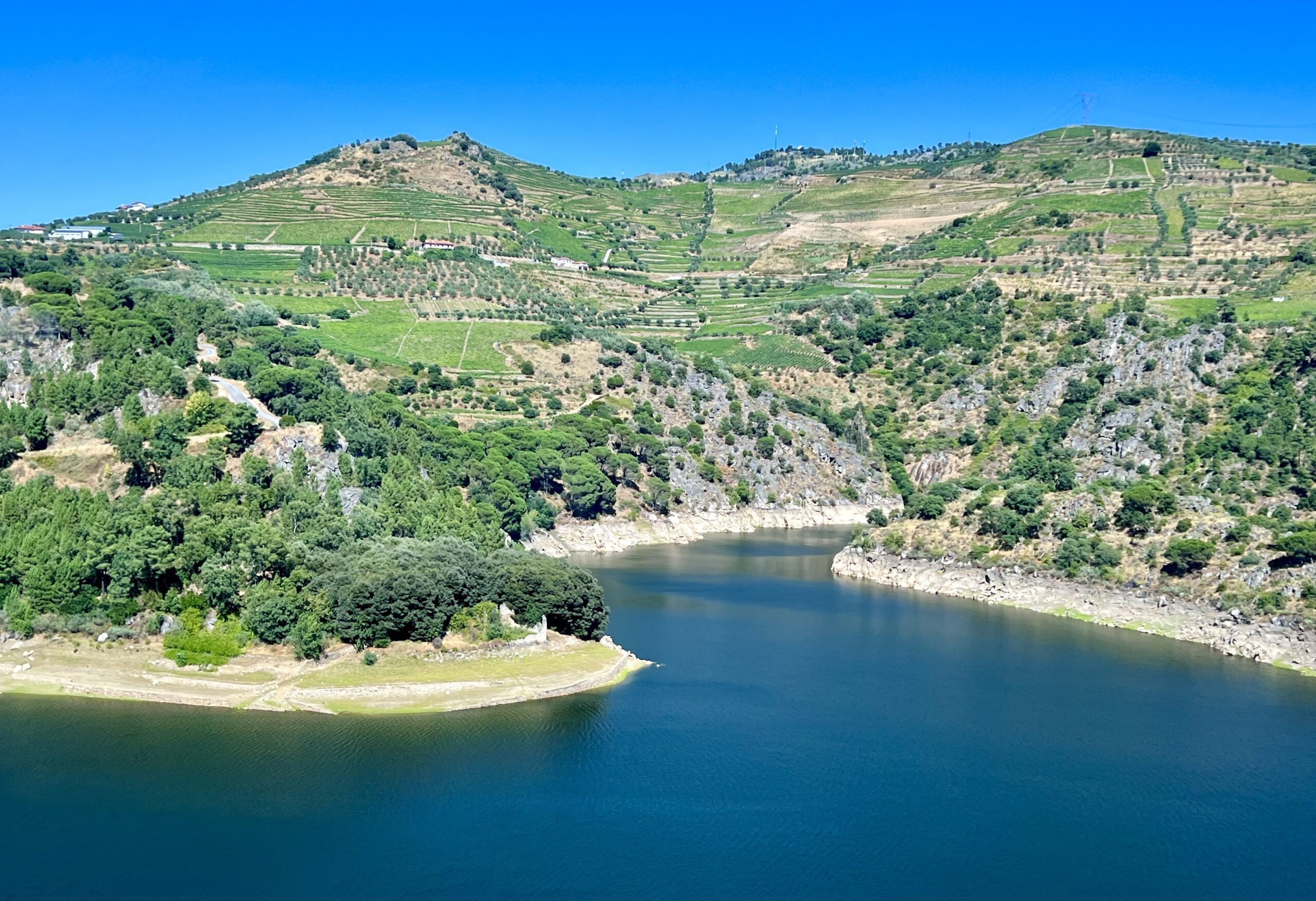 Porto udsigtspunkt over Douro floden