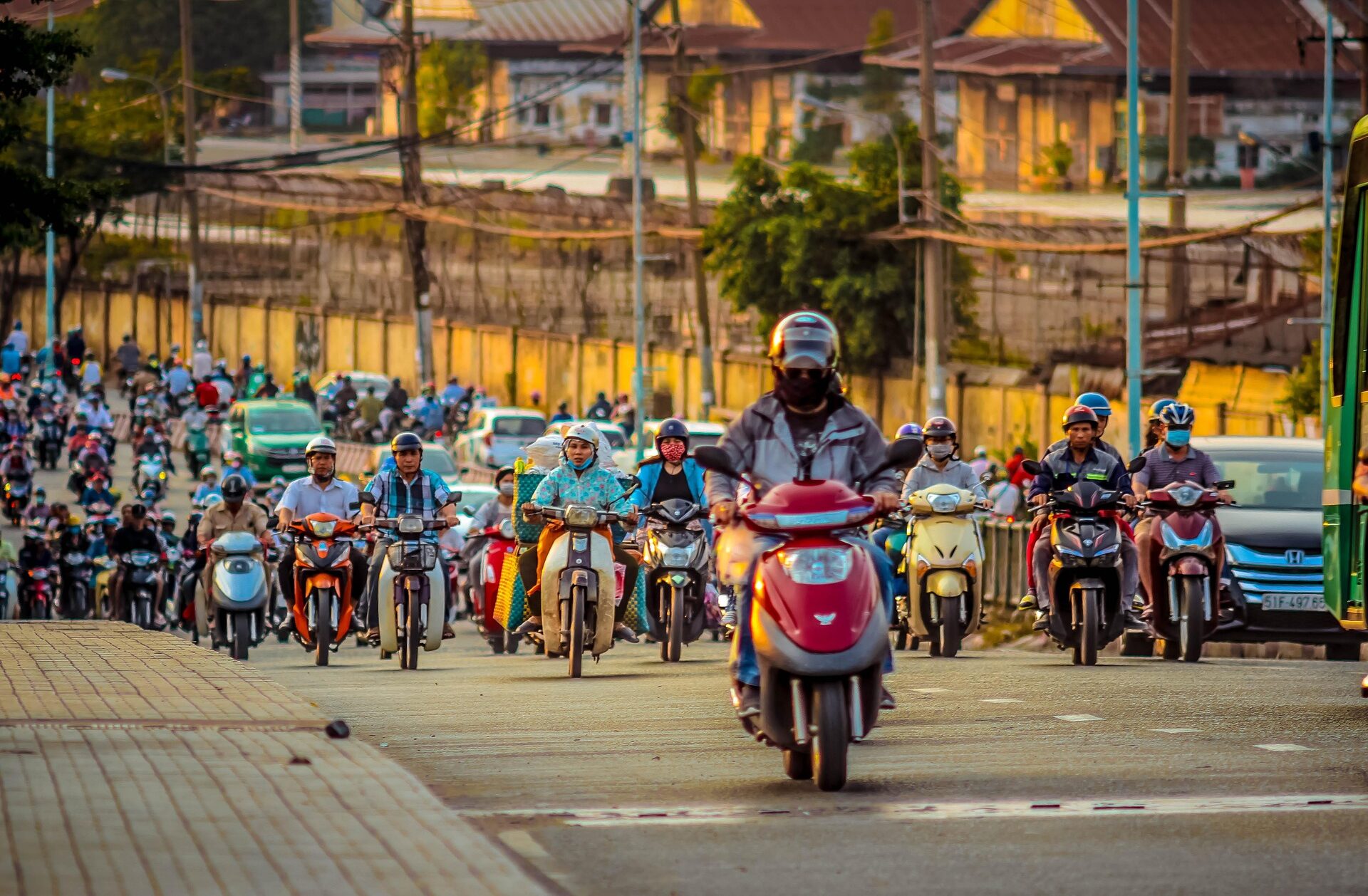 Ho Chi Minh City daglige byliv
